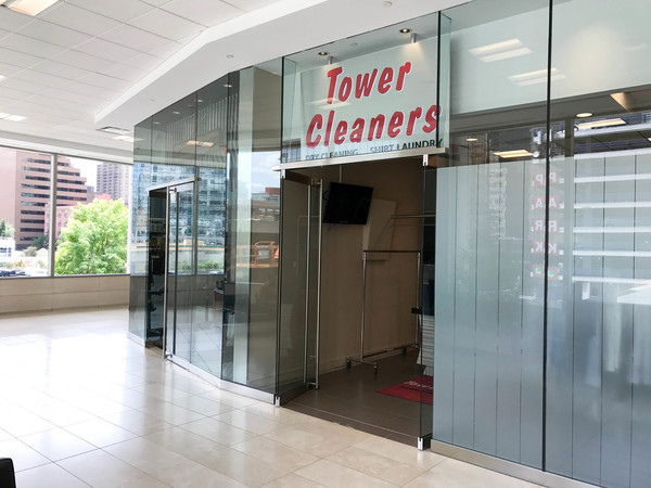 8th Avenue Place Tower Cleaners store. 555 - 8 Ave SW, Calgary, Alberta, (587) 955-9552