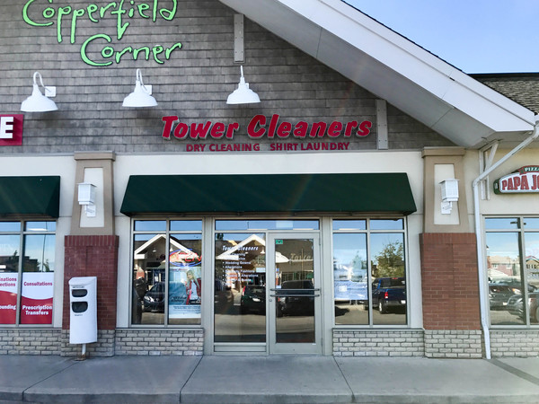 Copperfield  Tower Cleaners Store. #238 - 15566 McIvor Blvd SE, Calgary, Alberta. (403) 257-1743