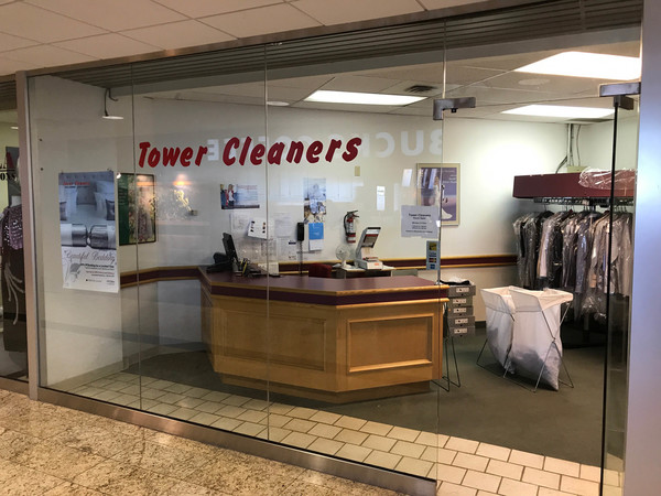 Intact Place  Tower Cleaners store. #200, 321 - 6 Ave SW, Calgary, Alberta, (403) 269-2433