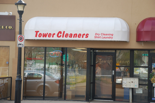Kensington Tower Cleaners Store. #4, 338 - 10 St NW, Calgary, Alberta. (403) 270-7751