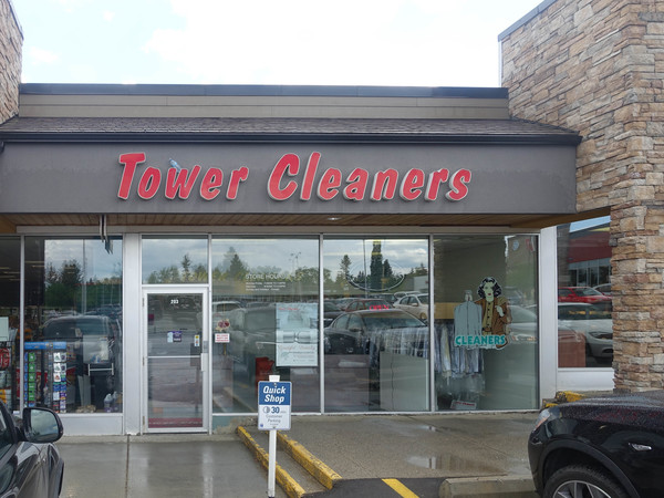 Lakeview Plaza Tower Cleaners store. #203, 6449 Crowchild Trail SW, Calgary, Alberta, (403) 217-2122
